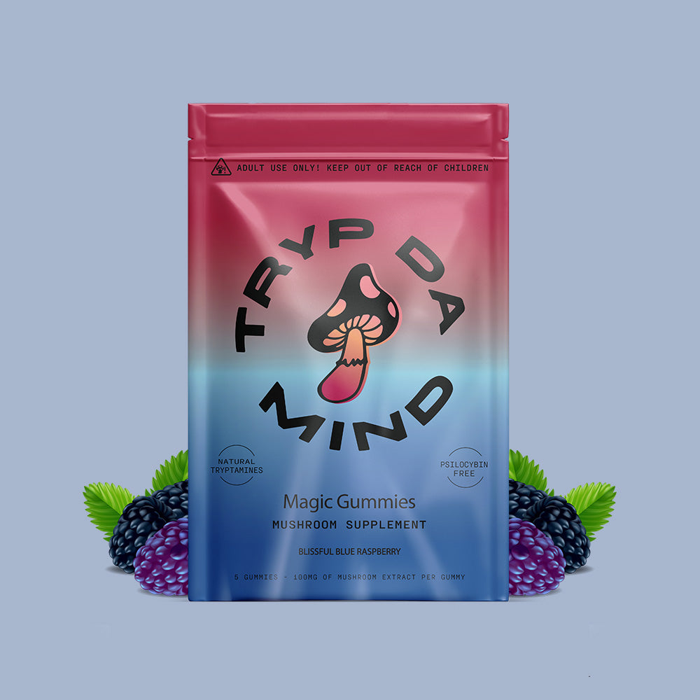 Blissful Blue Raspberry Gummies